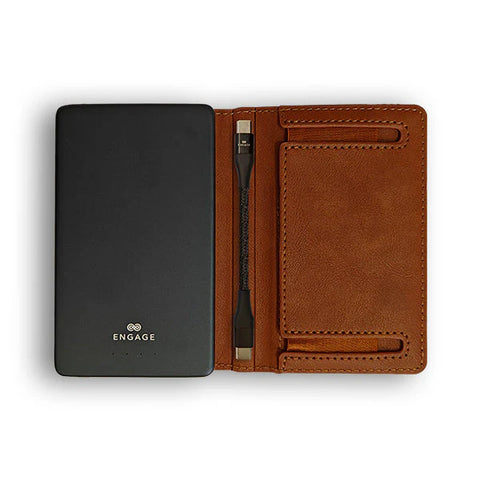 Engage, Magnetic Power Bank Wallet (5000 mAh)