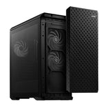 XPG Defender Pro E-ATX Mid-Tower Chassis Gaming PC Case Mesh front panel, 3 ARGB fans - Black