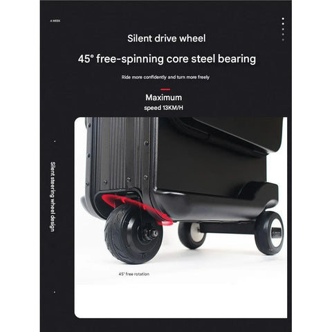 BEKE, ES06 Smart Electric LCD Display Suitcase