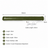 1200-Lumen Inflatable USB LED Camping Tent Light with Magnetic Mount – 65 cm