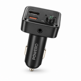 Powero+ Sky FM Transmitter Car Charger PD30W-Black