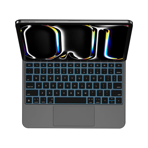 WiWU Magic Keyboard Pro MK-002 for iPad 10th Gen and iPad 11th Gen A16 - Arabic + English