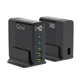 Goui GAN 140 Desktop Charger 5 Ports 140 W - Black