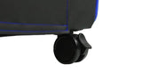 Gamax Gaming Sofa XL Black & Blue Recliner (Assembly not included)