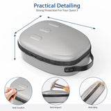 جاماكس حقيبة تخزين ميتا كويست 3 (موديل بي) - فضي