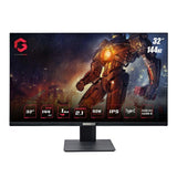 GAMEON 32inch UHD, 144Hz 1ms (3840x2160) 4K Flat IPS 90W, HDMI 2.1 Gaming Monitor With (USB Type-C) G-Sync & FreeSync (Support PS5) - Black