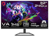 GAMEON GOP 32" FHD,HDMI 2.1,240Hz,VA,1ms,Flat Gaming Monitor