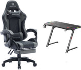 PC Bundle: PC Gaming i5-14400F/RTX 5070/16GB DDR5/1TB with Sades BX-Jellyfish/27" FHD/HDMI 2.1/0.5ms/280Hz/VA/Flat Monitor & Sades Battle Ram Keyboard/Mouse/Mousepad & Oartex LD034 Gray Gaming Chair With Z5-1160 Black Carbon Table