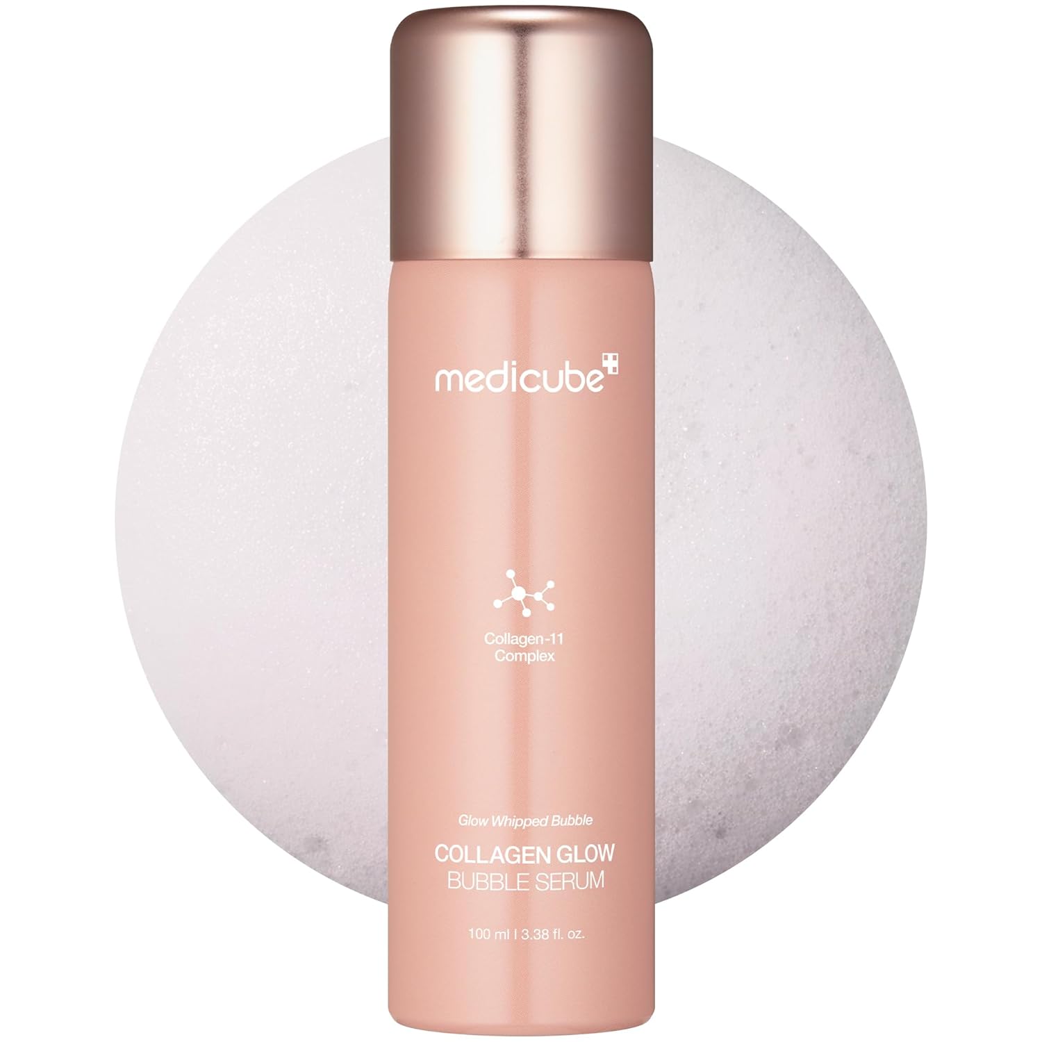 Medicube Collagen Glow Bubble Serum - Fast-absorbing bubble-type serum that gives you 24h Glow & Lifted Look - Korean skincare Medicube Collagen Glow Bubble Serum - Fast-absorbing bubble-type serum that gives you 24h Glow & Lifted Look - Korean skincare