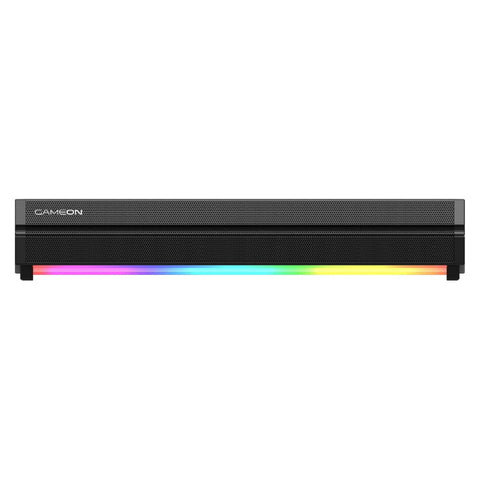 GAMEON Sonicstorm X Wireless RGB Gaming Soundbar - Black