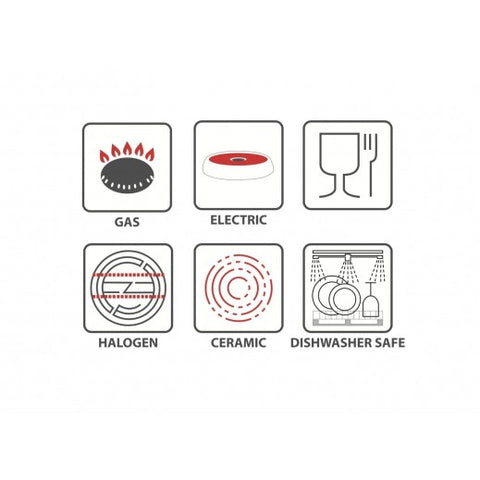 Saflon Granite Grill Pan – 28 cm