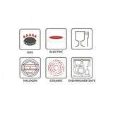 Saflon Granite Grill Pan – 28 cm