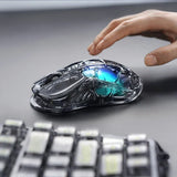 GravaStar Mercury M2 Wireless Gaming Mouse - Transparent Black