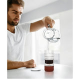 iCafilas Portable Cold Brew Coffee Maker 300ml with Borosilicate Glass Dripper & Stainless Steel Filter