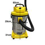 سايونا، مكنسة كهربائية أسطوانية 2 في 1 للتنظيف الجاف والرطب، 1400 واط، خزان 21 لتر (SVC-2362)