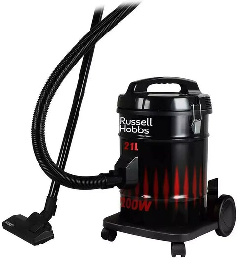 Russell Hobbs 2X 21L 2200Watts Heavy Duty Vacuum Cleaner - Black/Red