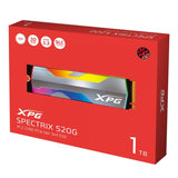 XPG Spectrix S20G PCIe Gen3x4 M.2 2280 Solid State Drive RGB-1TB