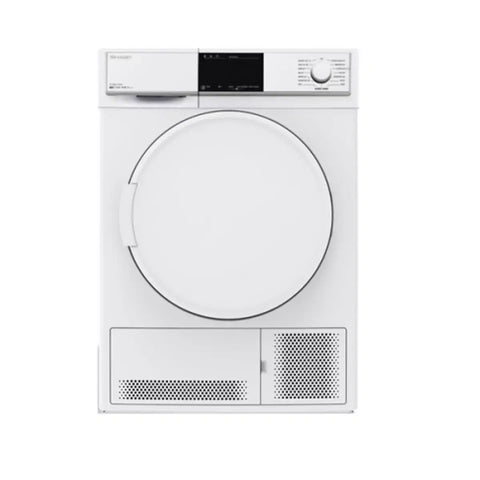 Sharp Condenser Dryer 9Kg 15 Programs White