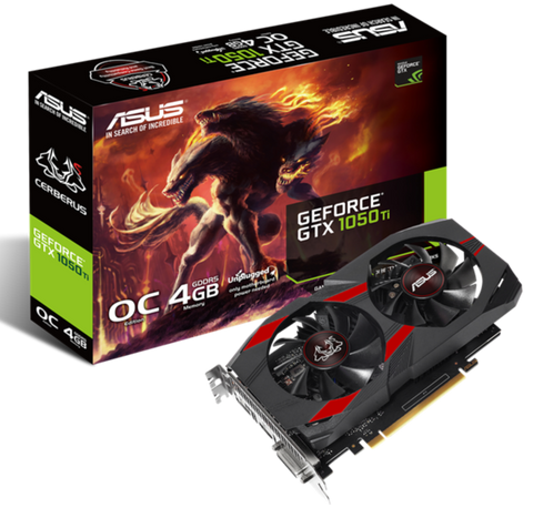Asus Graphics Card GTX1050TI 04G GPU