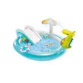 Intex Gator Inflatable Play Center with Slide, Kids Water Play Pool