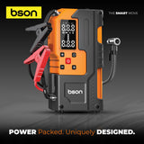 BSON Turbo Jump Starter with Air Inflator - 6-in-1 Emergency Kit