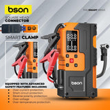 BSON Turbo Jump Starter with Air Inflator - 6-in-1 Emergency Kit