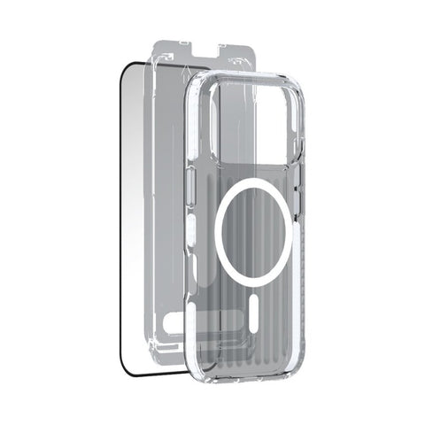 Zendure SuperShield MagSafe Protection Kit – Clear Case, Screen & Lens Protection, Shock Resistant