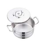 Korkmaz Astra2 A2027 Stainless Steel Casserole – 28x16 cm | 9.5L