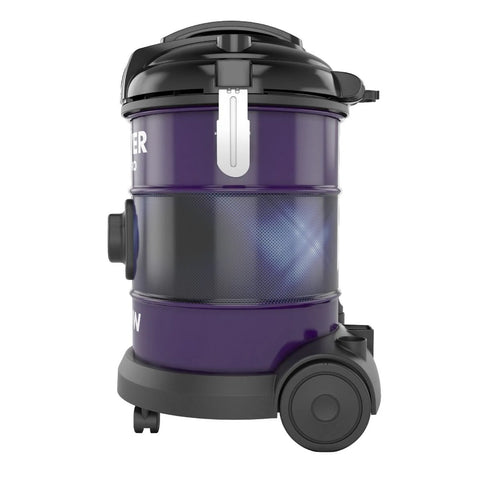 Hoover HT85-T3-ME, Power Pro Drum Vacuum Cleaner 2300W, 22L Capacity with Anti-Bacterial Bag
