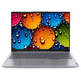 كمبيوتر محمول لينوفو ثينك بوك 16 الجيل 8 معالج إنتل كور ألترا 5 225U شاشة 16 بوصة WUXGA ذاكرة 16GB رام DDR5 سعة تخزين 512GB كارت شاشة مدمج إنتل نظام تشغيل دوس لوحة مفاتيح إنجليزي وعربي لون رمادي قطبي ضمان سنة مع حقيبة توب لود