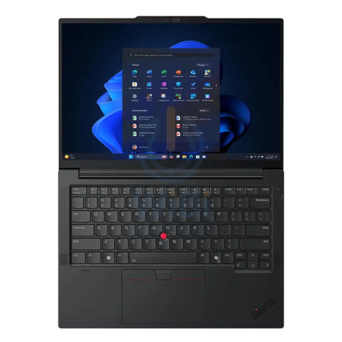 Lenovo ThinkPad E14 Gen 7 Copilot+ PC 14" WUXGA Laptop – Intel Core Ultra 7 258V, 32GB RAM, 512GB NVMe M.2 SSD, AI Boost up to 47 TOPS, Arabic/English Keyboard, 1-Year Warranty + Lenovo 15.6" Casual Toploader Bag
