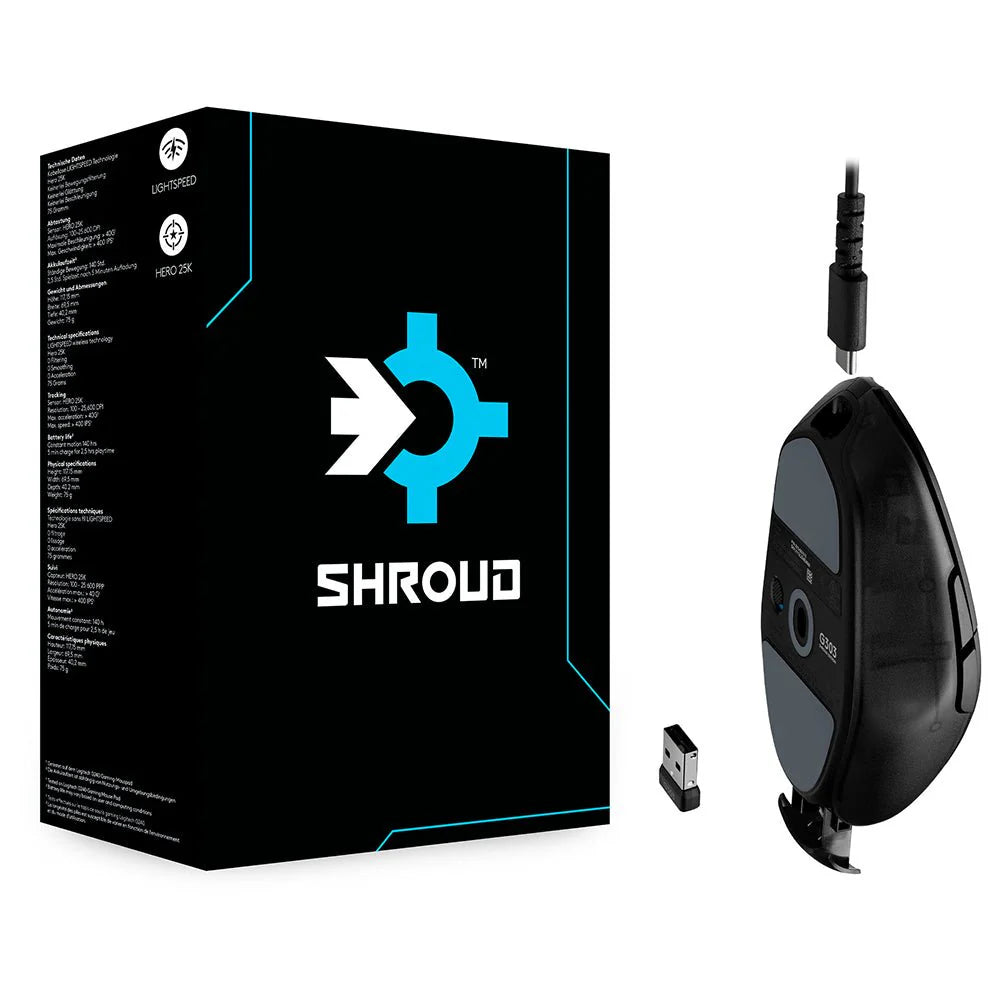 Logitech G303 Shroud Edition Wireless Gaming Mouse Logitech G303 Shroud Edition Wireless Gaming Mouse