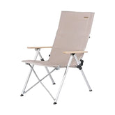 Naturehike TY03 Tall Recliner Lying Chair - Khaki