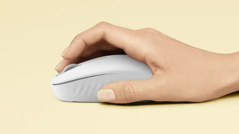 Logitech M196 Bluetooth Wireless Mouse – Off White
