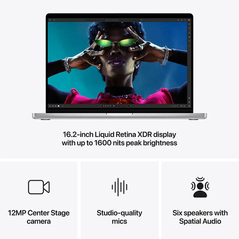 Apple MacBook Pro M4 Max Chip, 16” 48GB RAM, 1TB SSD - Silver