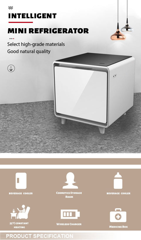 Mini Smart Refrigerator Coffee Table