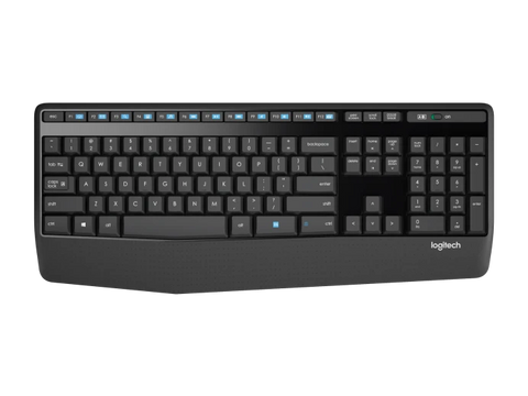 Logitech MK345 Comfort Wireless Keyboard & Mouse Combo Arabic/English – Black