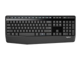 Logitech MK345 Comfort Wireless Keyboard & Mouse Combo Arabic/English – Black