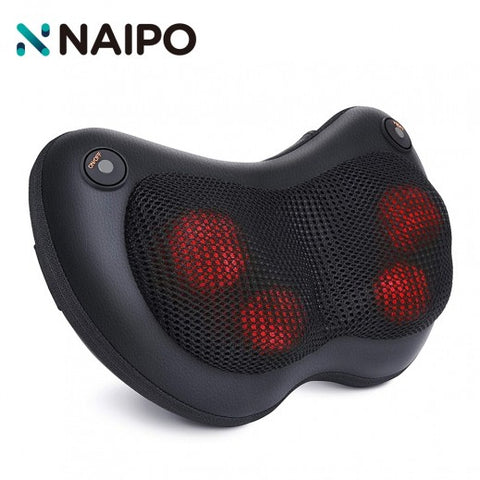 Naipo Massage Pillow with Heat Shiatsu Deep Kneading