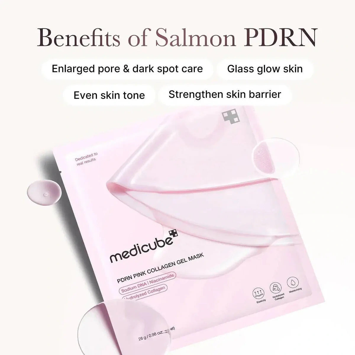 Medicube PDRN Pink Collgen Mask - 28 gr Medicube PDRN Pink Collgen Mask - 28 gr