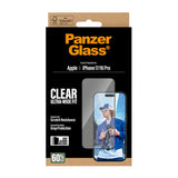 PanzerGlass Screen Protector iPhone 17, 17 Pro, 17 Air, 17 Pro Max | Ultra- Wide Fit w. EasyAligner