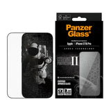 PanzerGlass Ceramic II Screen Protector iPhone 17, 17 Pro, 17 Air, 17 Pro Max | Ultra- Wide Fit w. EasyAligner