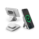 MOFTMD015-8-MCGY-1 MagSafe Battery Pack & Stand Set (Misty Cove)