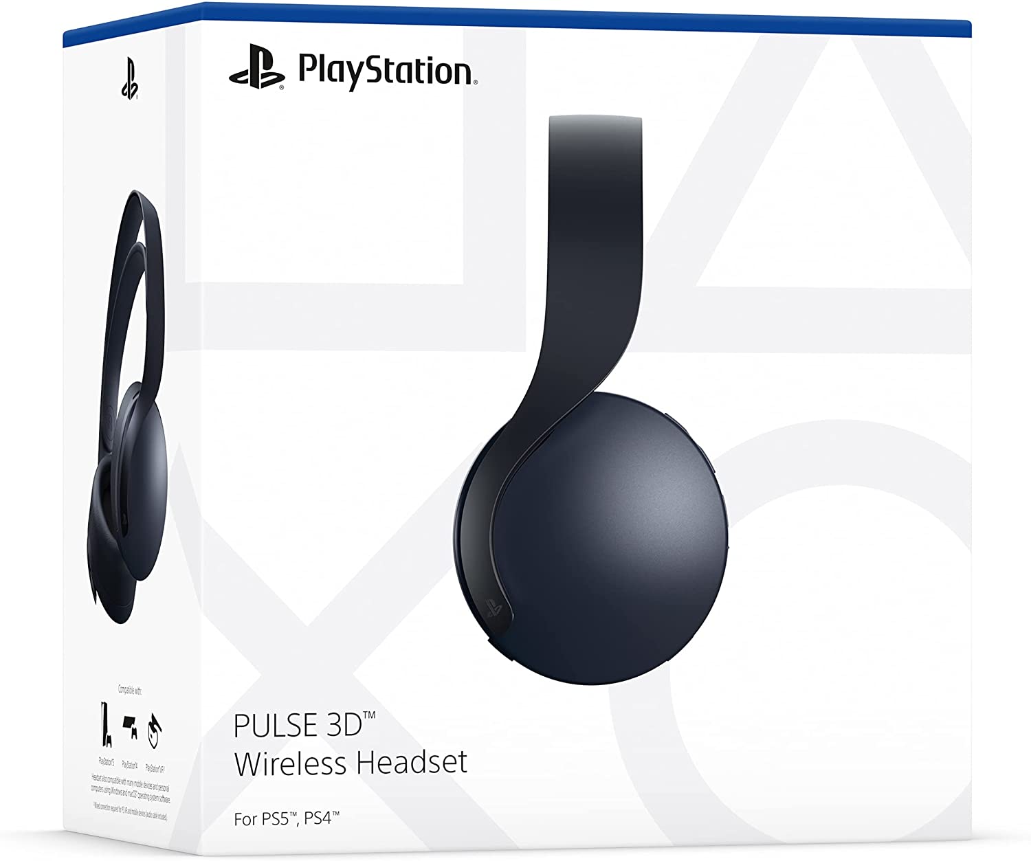 PlayStation PULSE 3D™ Wireless Headset - Midnight Black PlayStation PULSE 3D™ Wireless Headset - Midnight Black