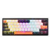 GAMEON AEROX Series 60% RGB Mechanical Wired Gaming Keyboard, Red Switch - English/Arabic (GOMK160-RS)