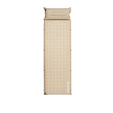 Naturehike D Series Automatic Inflatable Cushion with Built-in Pillow - Khaki Single(200*65*3)