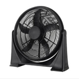 Midea 20-Inch Box Fan with 3-Speed Control - Black