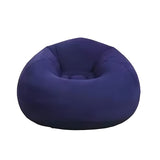 XL Single Size Inflatable Flocked Lounge Sofa Chair – 110 × 110 × 85 cm