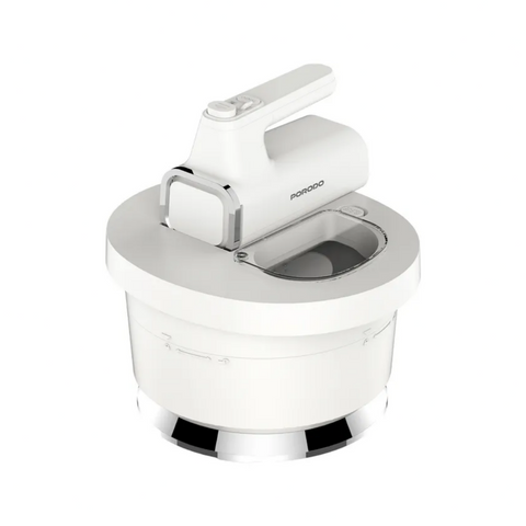 Porodo Lifestyle Spill-Proof Dual Mode Mixer - White/Silver