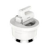 Porodo Lifestyle Spill-Proof Dual Mode Mixer - White/Silver